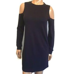 GARAGE Cold Shoulder Sweater Dress